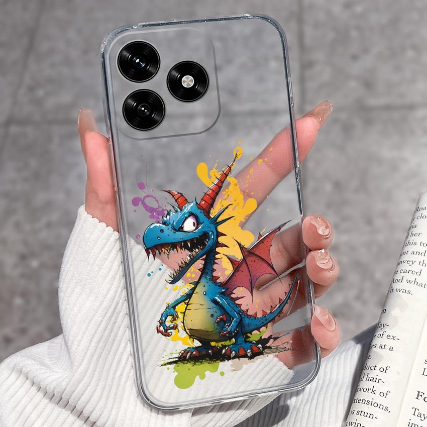 Für Honor X5c Plus X6a X7a X8a 10i 20 20i 50 Pro Lite Hülle Schwarz Kleine Liebesherz-Muster Weich Ultra Dünn TPU Anti-Rutsch Schale Für Honor Handyhüllen