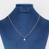 Jbans Classic Lucky Smile Pendant Chain Necklace (C2501-An838_Sv)
