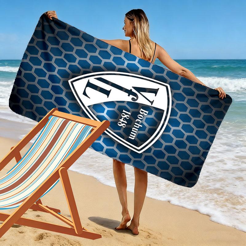 VfLBochum Beach Towel, Large Soft Quick Dry Towel for Beach Camping Swimming