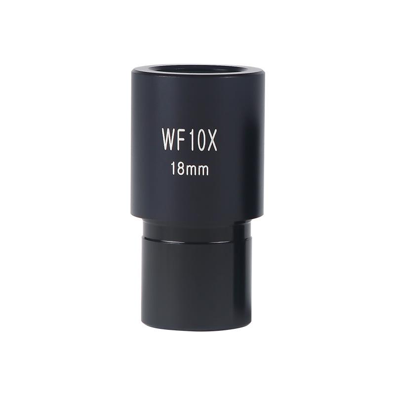 Biological Microscope Lens Accessories: WF10X-25X Magnification Stereoscopic Wide-Angle Eyepiece with High Eye Point and Micrometer.