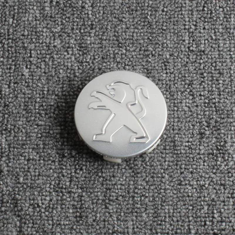 

Car Sticker 2025 Hot 4Pcs 60mm Car Wheel Center Hub Cap Emblem Sticker Accessories For Peugeot 206 307 3008 5008 4008 308 508 Ri 1Set(4Pcs)