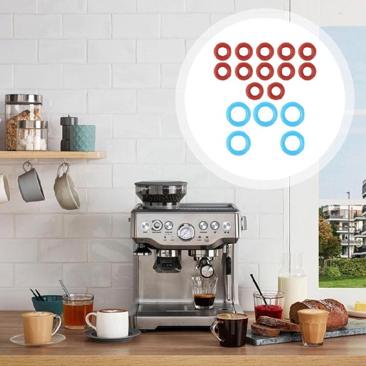 17Pcs/set O Rings Gasket Set for Espresso Machines BES900 BES920 BES980 BES990