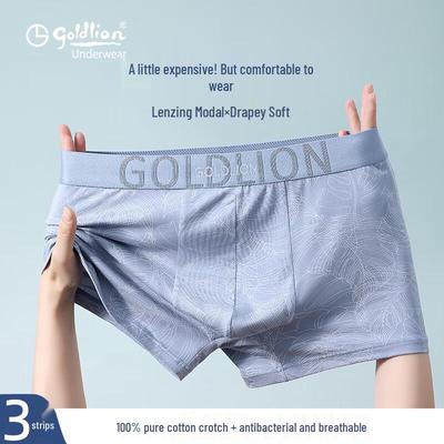 Pánské antibakteriální modalové boxerky Goldlion 7A
