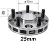 Wide Tread Spacer Hub Unit PCD Thickness Hub Diameter KYO-EI System, 5-Lug, 114.3mm, 25mm, M12xP1.5, 60mm, 5125W1-60
