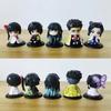 5 Stil/Set Q Version Dämon Slayer Sitzen Geist Puppe Tanjiro Nidouzi Inosuke Zenizu Abbildung Action Figure Film Modell Spielzeug Puppe