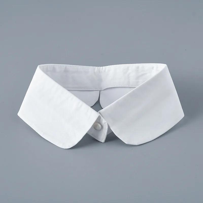 Women Shirt Fake Collar For Women Half Shirt Tie Neckwear Decorative Ladies Detachable Collar For Lapel