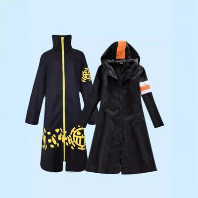 Anime ONE PIECE COS Clothing Anime Trafalgaro Second Generation Third Generation Black Robe Cape Cape Clothing