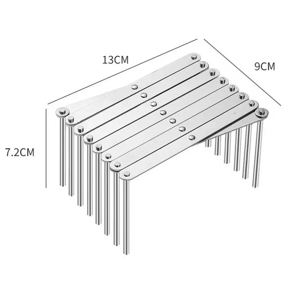 Edelstahl Topfdeckelhalter Einziehbar Platzsparend Multifunktional Teller Schüssel Organizer Aufbewahrungsregal Küchenzubehör