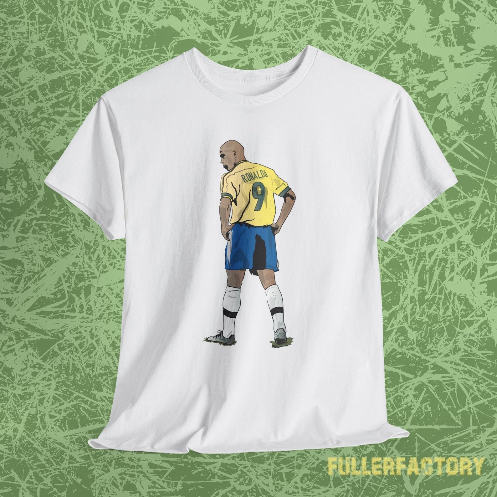 Ronaldo Nazario Brazil T-Shirt, Brazil Ronaldo O Fenómeno Exclusive T-Shirt, Ronaldo Nazario World Cup t T-Shirt, 3XL
