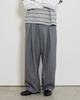 Diaendeukweseucheon Banding Wide Pants / Gray