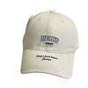 Autumn Fashion Letter Embroidery Baseball Cap Men's Four Seasons Versatile Casual Cap College Style Hat Women Show Small Face