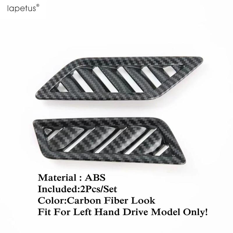 Volante / Apoio de Braço Levantador de Vidro / Saída de Ar AC / Porta-Objetos Moldura de Acabamento Acessórios Para VW Volkswagen Golf 8 MK8 - 2024