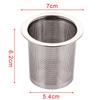 Tea Strainer Stainless Steel Tea Drain with Lid Tea Strainer Double Handle Tea Strainer with Lid Tea Brewer Tea Infuser Basket