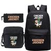 Printed Student School Bag Set Pencil Case Large Capacity Children'S Backpack