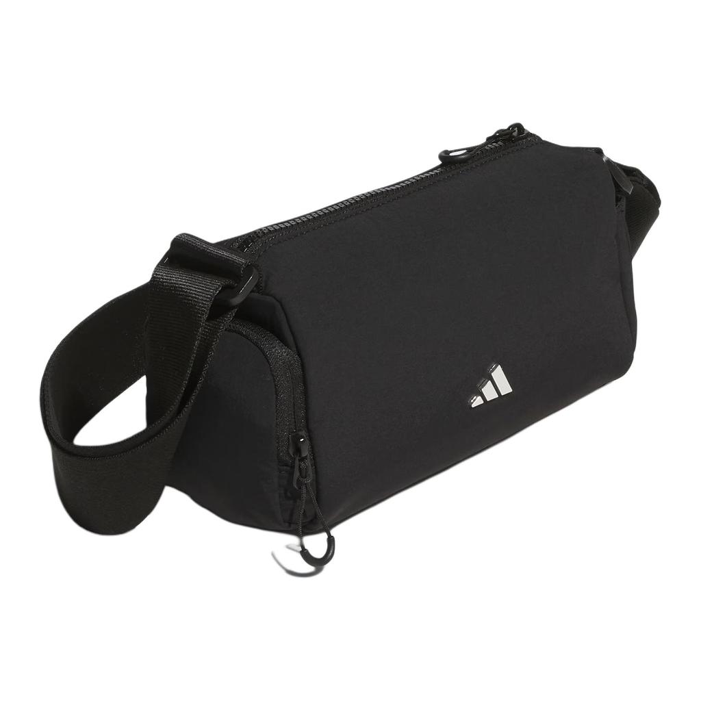 New Adidas Recycled Polyester Shoulder Bag, Crossbody Bag Women's Black KE9959