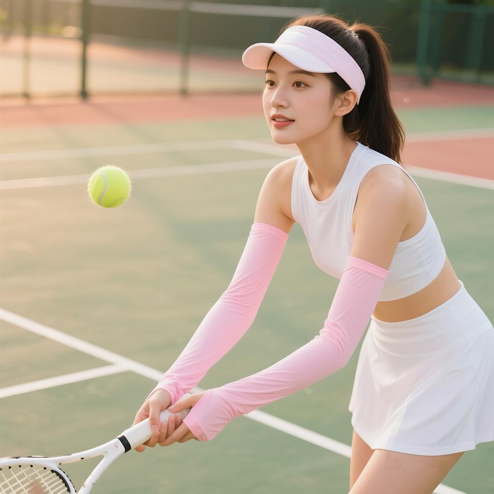 Atmungsaktive Radsport-Sonnenschutz-Armstulpen Elastische Angel-Lauf-Ärmel Neuartige Fahrmanschetten