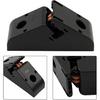 [Replacement] Rear Door Catch Latch Plastic 100% 1844255/BK21-V441A14-AF Aluminum Black for Ford for Transit for Custom 14-18