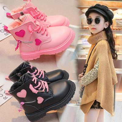 Spring and Autumn Thin New British Style Girls Warm Booties