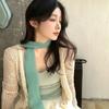 Polka Dots Chiffon Transparent Breathable Sunscreen Shawl Female Summer Thin Long Beach Towel Sun Silk Scarf