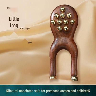 Brass Frog Face Massager for Facial Lifting & Eye Beauty