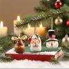 3D 6-pc Christmas Resin Ornament Pendant With Festive Atmosphere