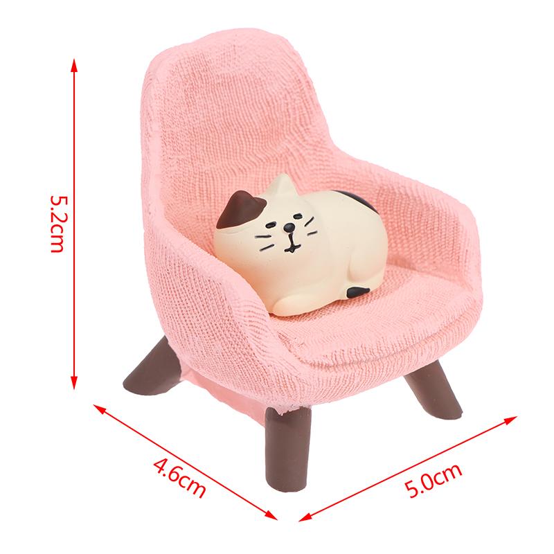 Simulation Small Sofa Stool Chair Furniture Model Toys For Simulation Dollhouse Furniture Toys Dollhouse Miniature Accessories