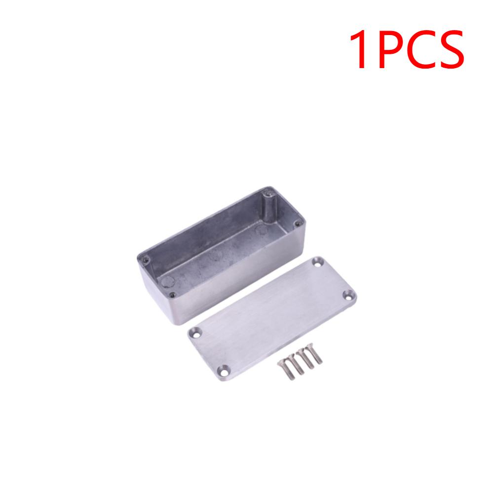 1-3PCS 1590A Style Pedal Enclosure with Screw Effect Pedal Stomp Box Aluminium Effect Pedal Stomp Box Enclosure Guitar Accessory