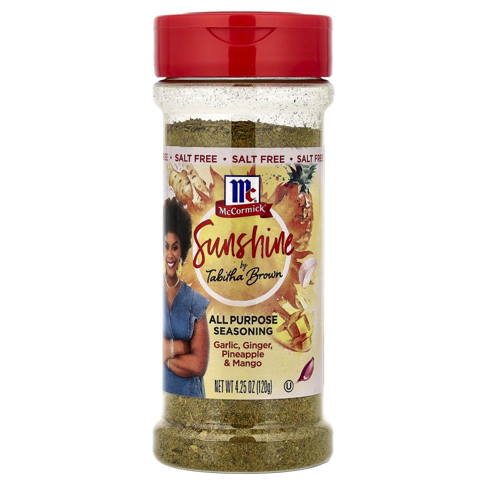 McCormick All-Purpose Seasoning Sunshine by Tabitha Brown, Salt-Free, 120g (4.25oz)
