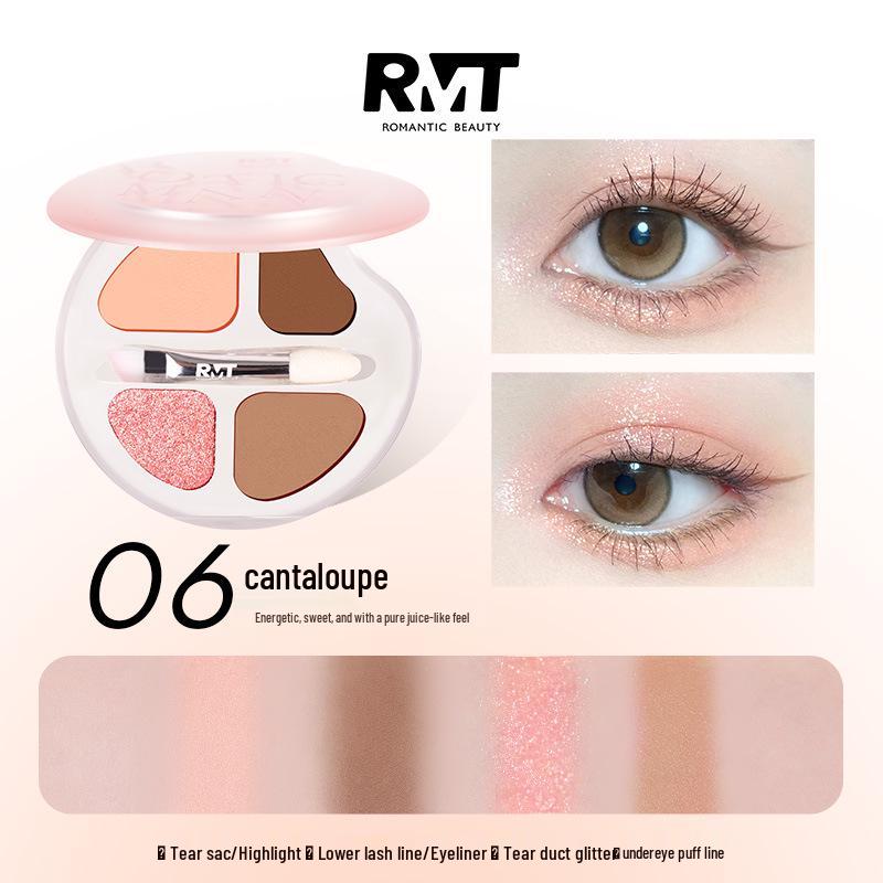 Luo Xiaoman Multi-use Four-color Lower Tear Trough Eyeshadow Palette