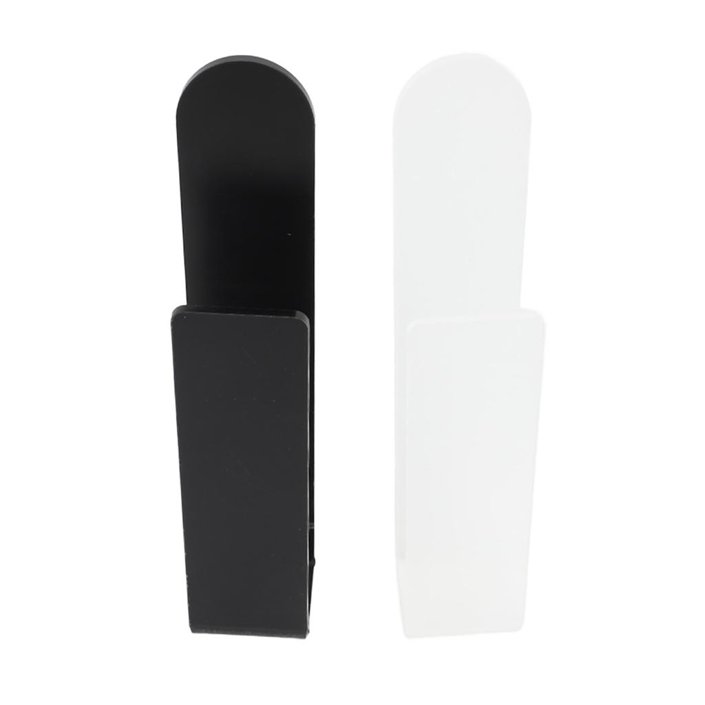 2KS U-tvar Věšák na ručníky Plastový Nástěnný Držák na ručníky Bar s Lepidlem do Koupelny Kuchyně