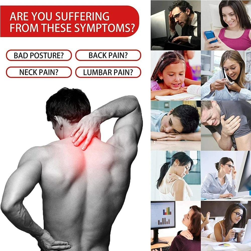 Unisex Breathable Back Posture Correction Belt Hunchback Prevention Sitting Posture Shaping Aid For Correct Body Alignment