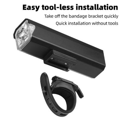 USB-wiederaufladbares Fahrrad-Front-/Rücklicht Fahrradlampe Fahrrad-Rücklicht Scheinwerfer Rücklicht Einfache Montage