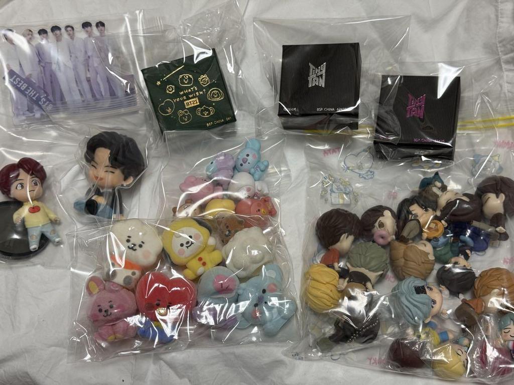 [USED] BTS SUGA Yoongi TinyTAN BT21 SHOOKY Bundle Sale