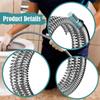 Odtoková spirála lanko instalatérský odstraňovač ucpávek nástavec ocelový šnek nástroj na čištění dřezu pro
