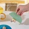 Heat-Resistant Sealed Lids Leak Proof Suction Cup Cover Cute Dustproof Cup Cover  Tea
