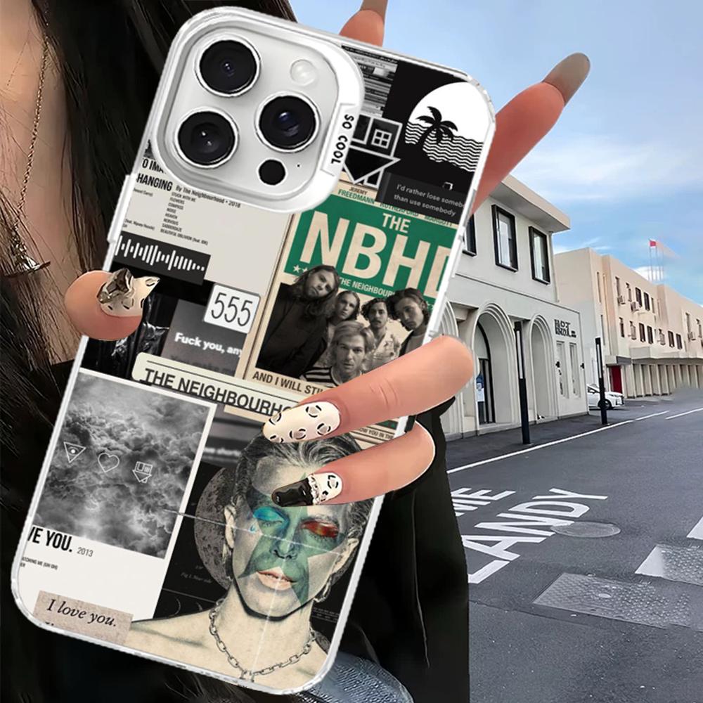 The Neighbourhood Band Phone Case For IPhone 16 15 14 13 12 11 Pro Max X XR XSMAX 8 7 Plus Matte Shockproof Back Cover