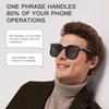 Smart Bluetooth AI Translation Sunglasses with Anti-Blue Light and Sun Protection for Cycling and Outdoors