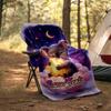 1PC Custom Name Koala Dreams Moonlight outdooor Flannel blankets Throw Blanket All-Season Throw Gift Bedspread for Couch, Bed, Camping Holiday Birthda
