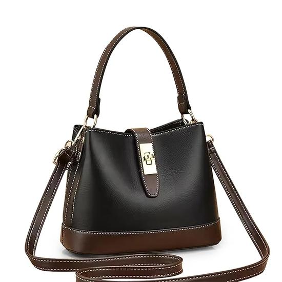 Geantă tip buzunare tip găleată ADISA pentru femei și fete, cu curea (SL5139)