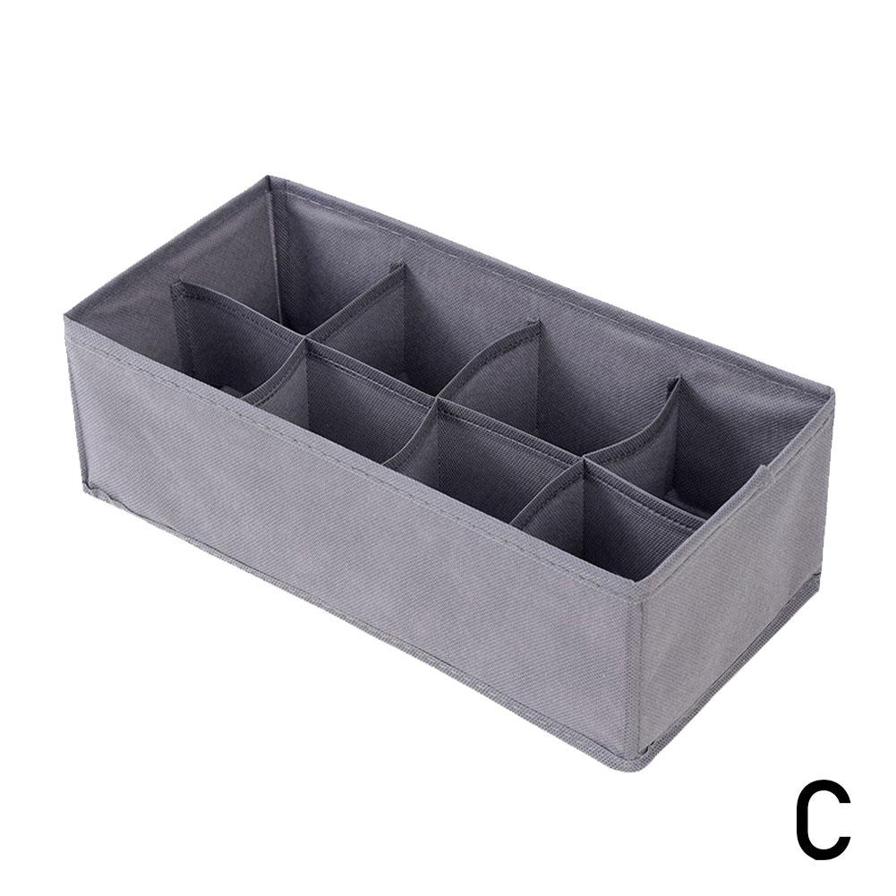 Socken Schubladen Organizer Einteiler Unterwäsche 24 Fächer Schrank Organizer Halter zur Aufbewahrung von Socken Taschentüchern Krawatten Gürteln 6/7/8 Fächer
