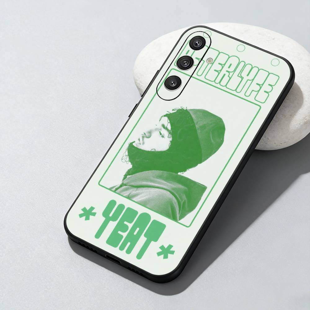 Y-Yeat A-AfterlyfeES Rapper Handyhülle Für Samsung Galaxy A73,A72,A71,A70,A52,A51 Andere Weiche Schwarze Hülle