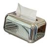 Tissue Box Cover Large Capacity Rectangle Vintage Tissue Box Holder Napkin Dispenser for Home