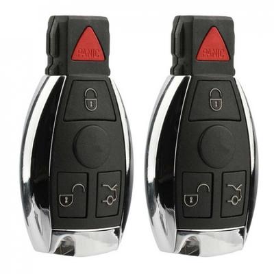 2PCS Smart Car Remote Control Key Fob IYZ3312 For Mercedes Benz C E CL ML G GL