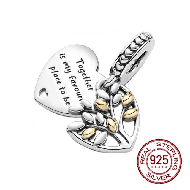 Charms Nou Sosire Mărgele Argint Sterling 925 Cruce orbitoare Dragoste Inimă Parfum Pandantive Se potrivesc brățării originale Bijuterii