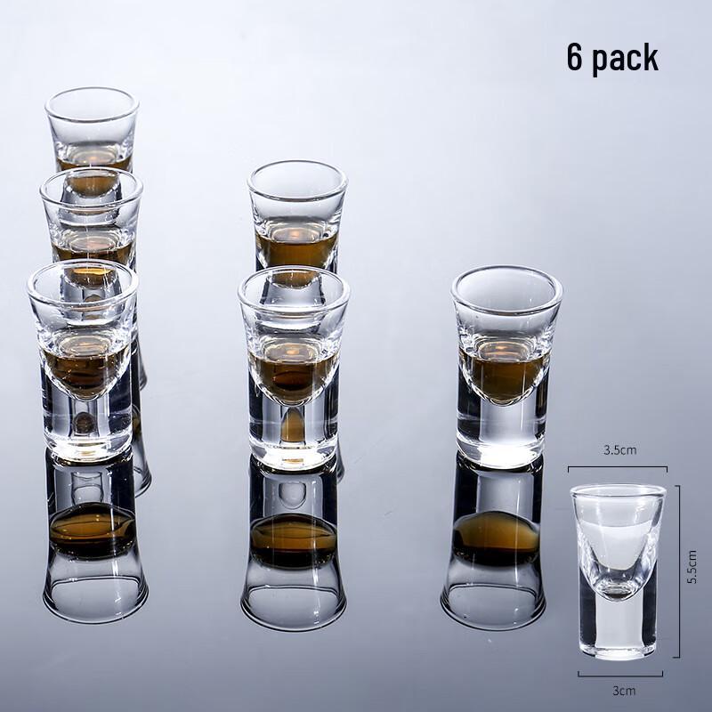 Shangqi J07 Ручная работа Стеклянные стопки - Набор из 3 штук