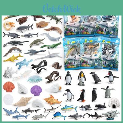 Realistic Arctic And Antarctic Plastic Animal Model Collection With Detailed Oceanic Creatures