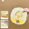 WORTHBUY 4/5 Compartment Portable Bento Lunch Box Microwave Safe Sealed 304 Stainless Steel Lunch Container Set For Kids Student