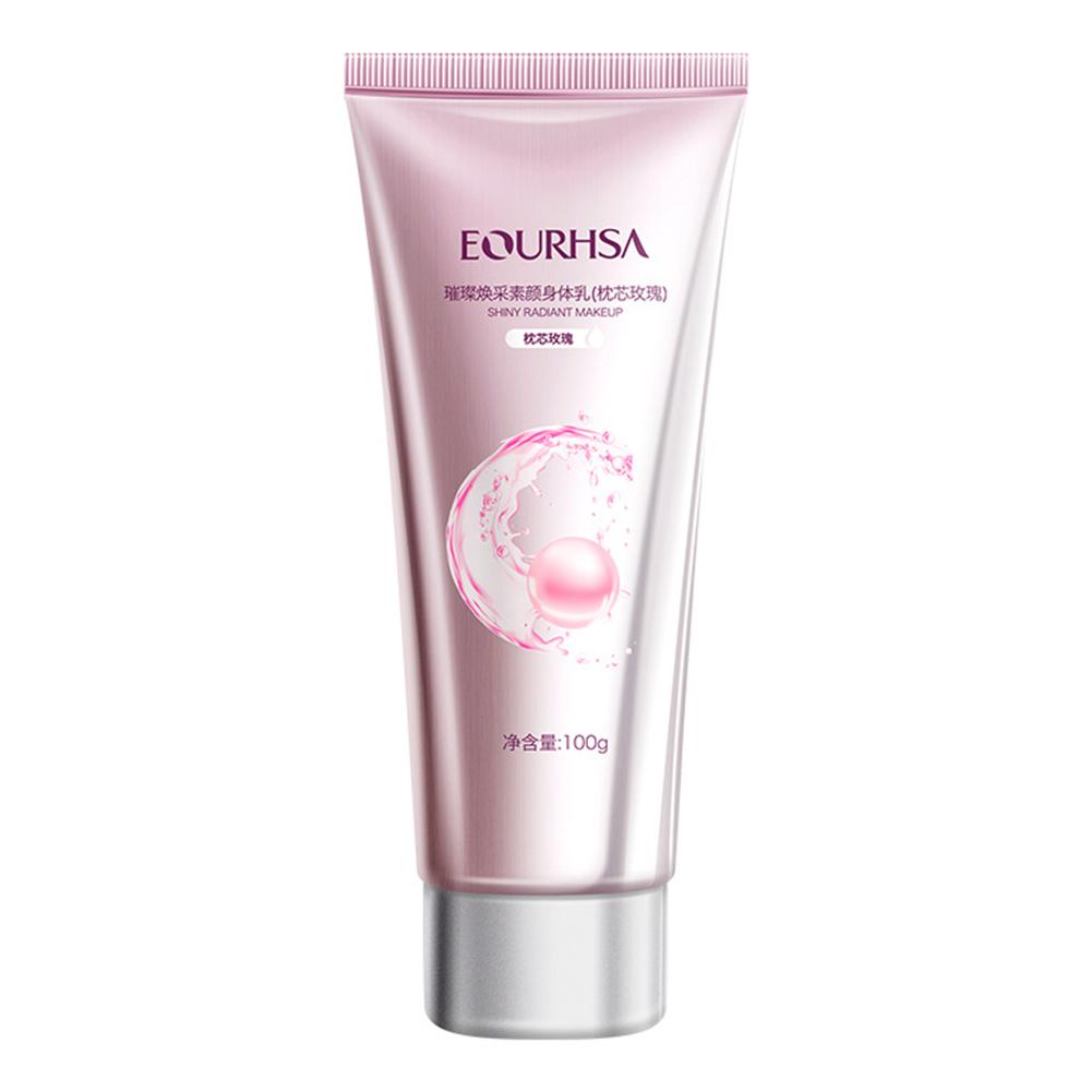 קרם הבהרת גוף מיידי משפר עור עמום, מבהיר, קונסילר, לחותי, לעור כהה, לבן S8S7