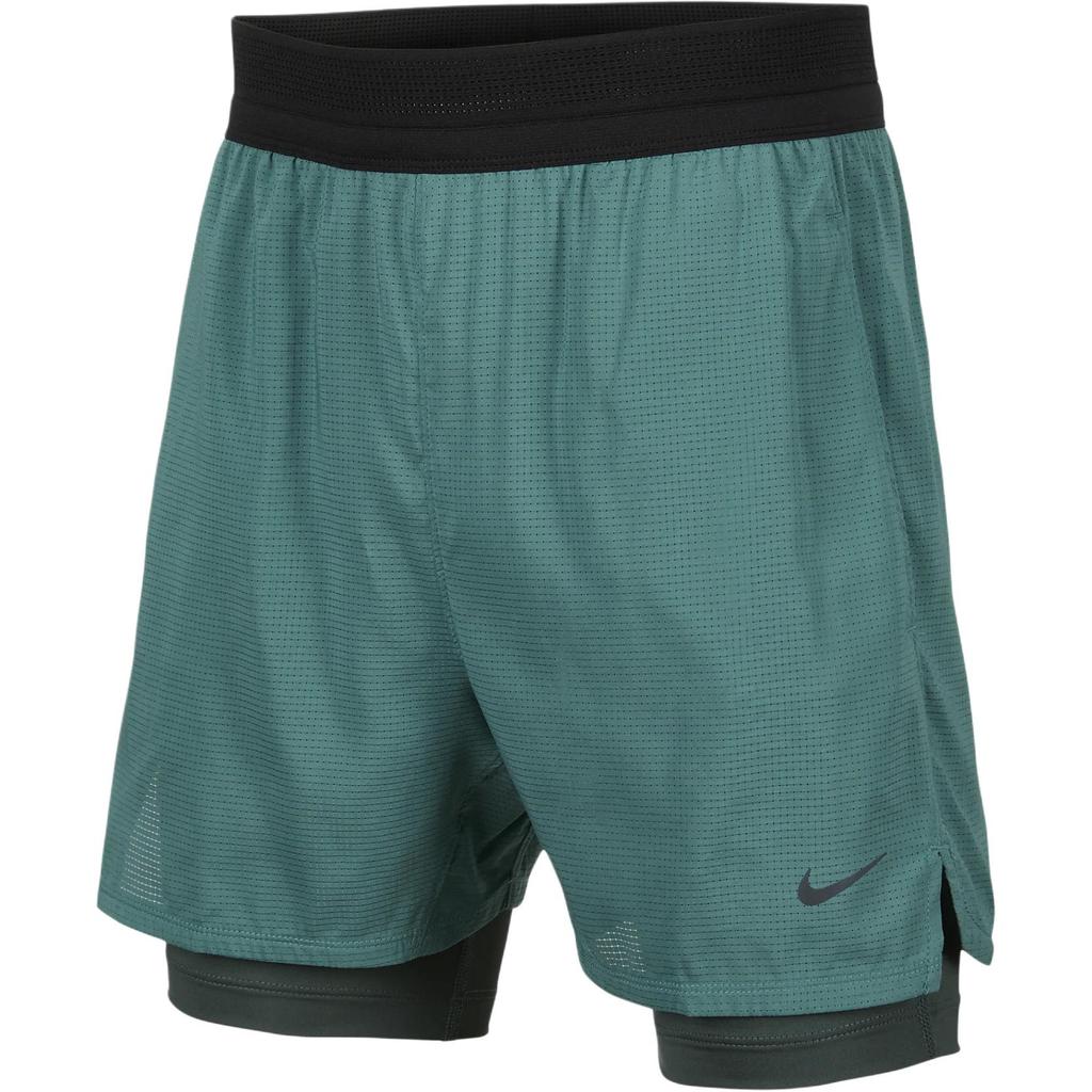 Nike Dri-Fit Quick-Drying Comfortable Elastic Shorts Kids Shorts Vintage-Green FJ6818-361
