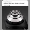 Stainless Steel Sports Kettle with Double Lids for One Drink Large Capacity Thermal Insulation and Cold Preservation  Water Cup